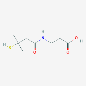 molecular formula C8H15NO3S B165490 N-(3-Mercapto-3-methylbutyryl)-beta-alanine CAS No. 131068-51-4