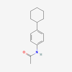 molecular formula C14H19NO B1654904 N-(4-cyclohexylphenyl)acetamide CAS No. 29030-57-7
