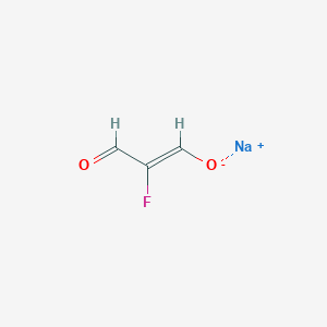 molecular formula C3H2FNaO2 B1654932 Fluoromalonaldehyde, sodium salt CAS No. 29548-72-9