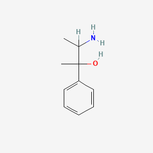 molecular formula C10H15NO B1654981 3-Amino-2-phenylbutan-2-ol CAS No. 30185-68-3