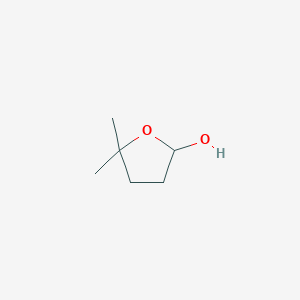 molecular formula C6H12O2 B1655003 2-Furanol, tetrahydro-5,5-dimethyl- CAS No. 30414-37-0