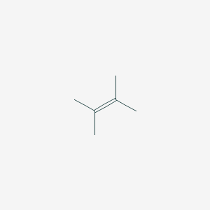 molecular formula C6H12 B165504 2,3-Dimethyl-2-butene CAS No. 563-79-1