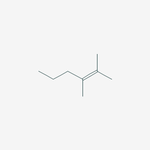 molecular formula C8H16 B165507 2,3-Dimethyl-2-hexene CAS No. 7145-20-2