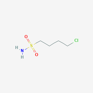 molecular formula C4H10ClNO2S B1655073 4-chlorobutane-1-sulfonamide CAS No. 3144-06-7