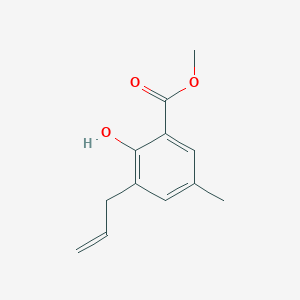 Methyl 2-hydroxy-5-methyl-3-(prop-2-en-1-yl)benzoate