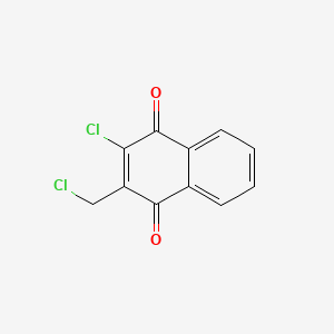 2-Chloro-3-(chloromethyl)naphthalene-1,4-dione