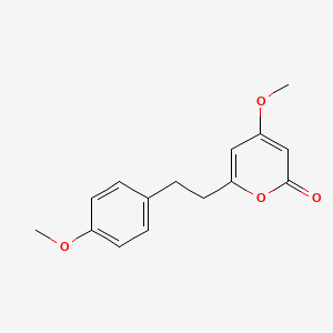 molecular formula C15H16O4 B1655084 7,8-Dihydroyangonin CAS No. 3155-52-0