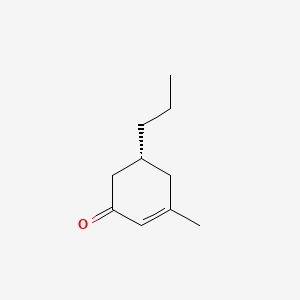 3-Methyl-5-propyl-2-cyclohexen-1-one, (R)-