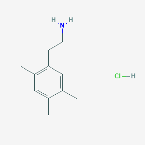 2-(2,4,5-Trimethylphenyl)ethanamine;hydrochloride