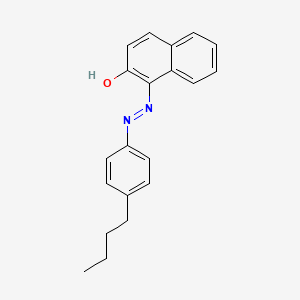 1-[2-(4-Butylphenyl)diaz-1-enyl]-2-naphthol