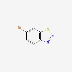 molecular formula C6H3BrN2S B1655099 6-Bromo-1,2,3-benzothiadiazole CAS No. 31860-02-3