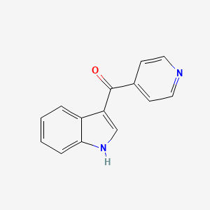 1h-Indol-3-yl(pyridin-4-yl)methanone
