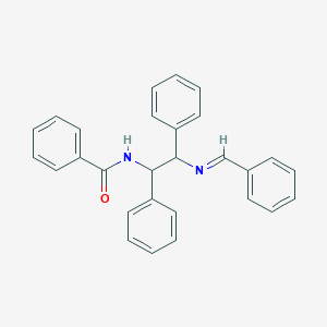 molecular formula C28H24N2O B1655102 n1-[2-(Benzylideneamino)-1,2-diphenylethyl]benzamide CAS No. 3190-22-5