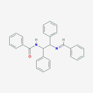 n1-[2-(Benzylideneamino)-1,2-diphenylethyl]benzamide