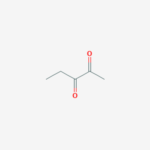 molecular formula C5H8O2 B165514 2,3-Pentanedione CAS No. 600-14-6