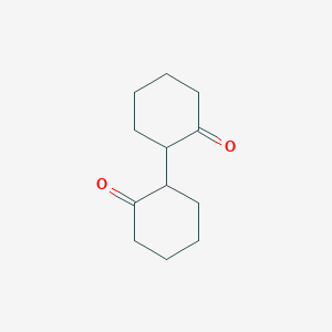 molecular formula C12H18O2 B1655159 2-(2-Oxocyclohexyl)cyclohexan-1-one CAS No. 32673-76-0