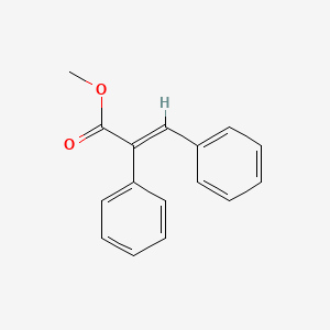 molecular formula C16H14O2 B1655172 methyl (E)-2,3-diphenylprop-2-enoate CAS No. 32892-18-5