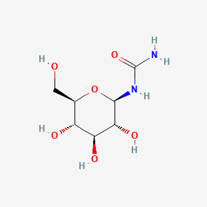 molecular formula C7H14N2O6 B1655210 Glucosylurea CAS No. 33204-32-9