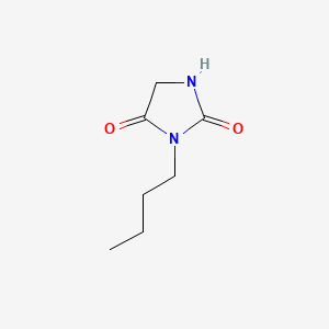 molecular formula C7H12N2O2 B1655250 3-Butylhydantoin CAS No. 33599-31-4