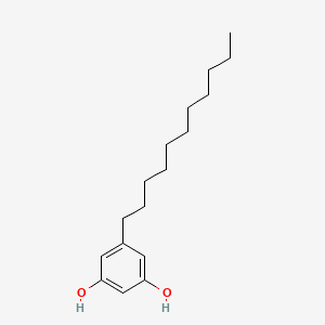 B1655284 5-Undecylbenzene-1,3-diol CAS No. 34155-91-4
