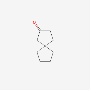 molecular formula C9H14O B1655285 Spiro[4.4]nonan-2-one CAS No. 34177-18-9