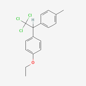 B1655286 1-Ethoxy-4-[2,2,2-trichloro-1-(4-methylphenyl)ethyl]benzene CAS No. 34197-05-2