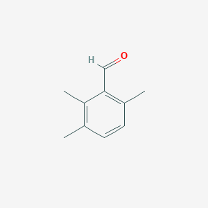 molecular formula C10H12O B1655298 2,3,6-Trimethylbenzaldehyde CAS No. 34341-29-2