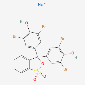 molecular formula C19H9Br4NaO5S B1655322 Sodium Bromophenol Blue CAS No. 34725-61-6