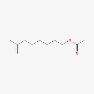 molecular formula C11H22O2 B165533 Isononyl acetate CAS No. 135835-66-4