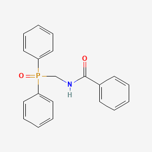 molecular formula C20H18NO2P B1655343 N-((Diphenylphosphoryl)methyl)benzamide CAS No. 35003-98-6