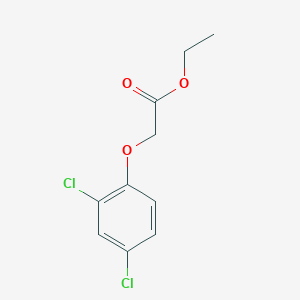 molecular formula C10H10Cl2O3 B165536 2,4-二氯苯氧乙酸乙酯 CAS No. 533-23-3