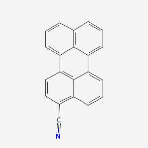 molecular formula C21H11N B1655380 Perylene-3-carbonitrile CAS No. 35426-74-5