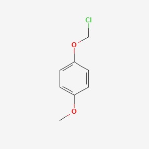 molecular formula C8H9ClO2 B1655398 1-(chloromethoxy)-4-methoxybenzene CAS No. 35657-08-0