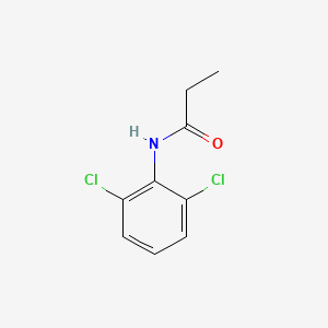 molecular formula C9H9Cl2NO B1655401 N-(2,6-dichlorophenyl)propanamide CAS No. 35684-90-3