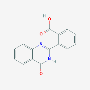 2-(4-Oxo-3,4-dihydro-quinazolin-2-yl)-benzoic acid