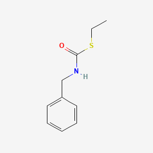 Carbamothioic acid, (phenylmethyl)-, S-ethyl ester