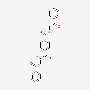 1,4-Benzenedicarboxamide, N,N'-bis(2-oxo-2-phenylethyl)-