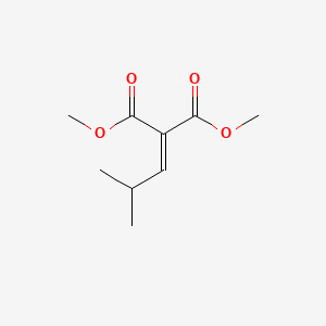 molecular formula C9H14O4 B1655461 Propanedioic acid, (2-methylpropylidene)-, dimethyl ester CAS No. 36825-11-3