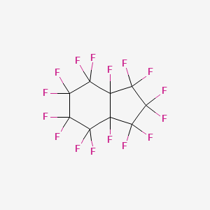 molecular formula C9F16 B1655491 Perfluoroperhydroindane CAS No. 374-80-1