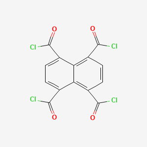 molecular formula C14H4Cl4O4 B1655514 Naphthalene-1,4,5,8-tetracarbonyl tetrachloride CAS No. 37686-24-1