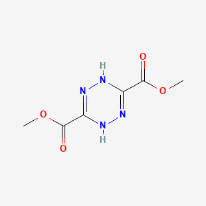 molecular formula C6H8N4O4 B1655523 Dimethyl 1,4-dihydro-1,2,4,5-tetrazine-3,6-dicarboxylate CAS No. 3787-10-8