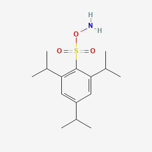 molecular formula C15H25NO3S B1655548 Amino 2,4,6-tri(propan-2-yl)benzenesulfonate CAS No. 38202-21-0
