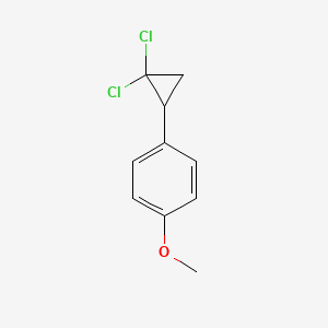 1-(2,2-Dichlorocyclopropyl)-4-methoxybenzene
