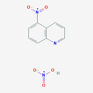 molecular formula C9H7N3O5 B1655577 5-Nitroquinoline nitrate CAS No. 38632-50-7
