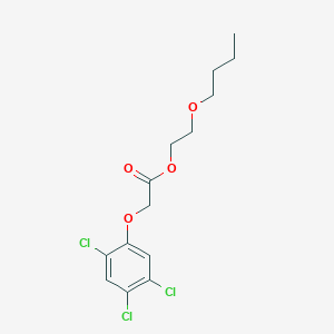 molecular formula C14H17Cl3O4 B165559 2,4,5-T butoxyethyl ester CAS No. 2545-59-7