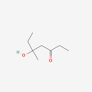 molecular formula C8H16O2 B1655601 5-Hydroxy-5-methylheptan-3-one CAS No. 39121-37-4