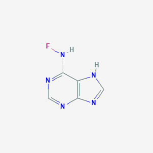 molecular formula C5H4FN5 B165565 6-Fluoroaminopurine CAS No. 129238-74-0