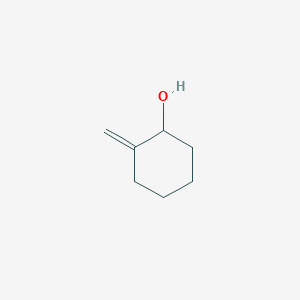 molecular formula C7H12O B1655684 2-Methylidenecyclohexan-1-ol CAS No. 4065-80-9