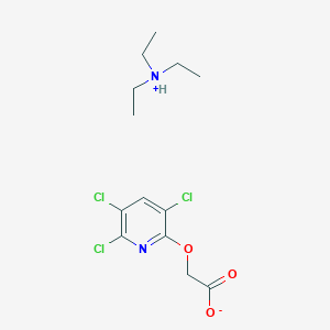 molecular formula C13H19Cl3N2O3 B165569 三氯吡啶三乙胺盐 CAS No. 57213-69-1