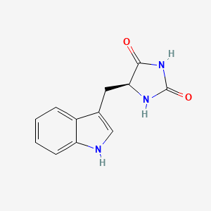 (5S)-5-(1H-indol-3-ylmethyl)imidazolidine-2,4-dione